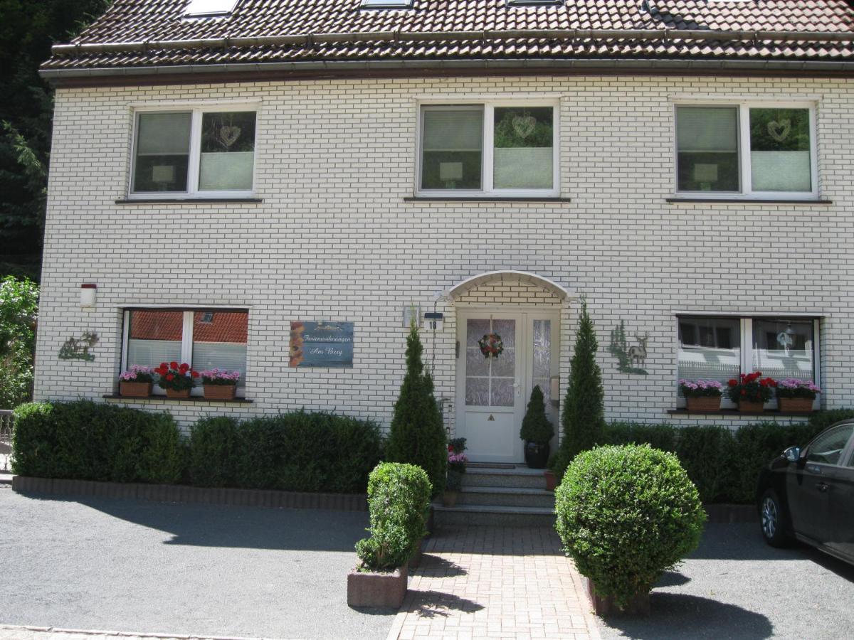 Ferienwohnung Schwarzer Hirsch Wieda Екстериор снимка